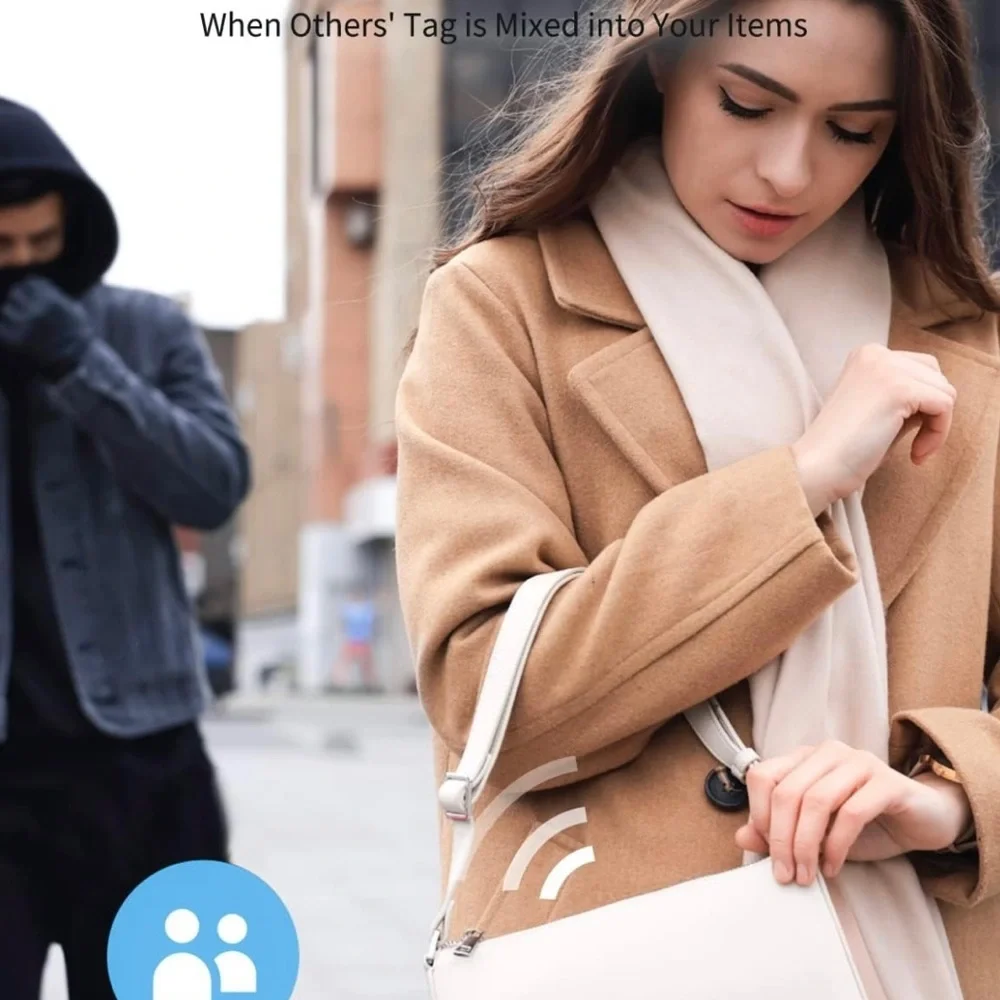 Tracker Tag, Lost Key Finder Works with Apple Find My (iOS Only)